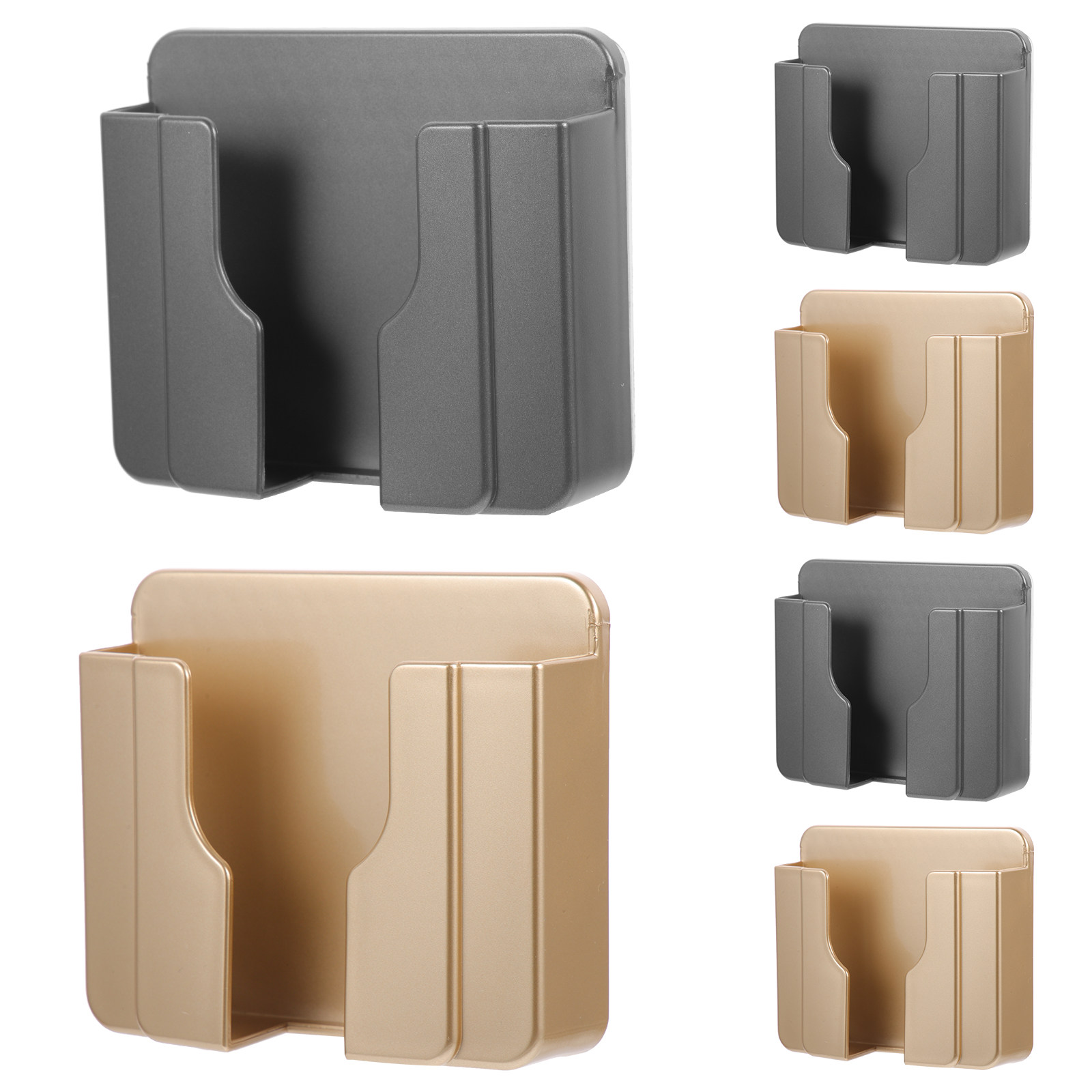 Home Bathroom Organizer - 6 Stück Wandhalterung für Handys, selbstklebend,