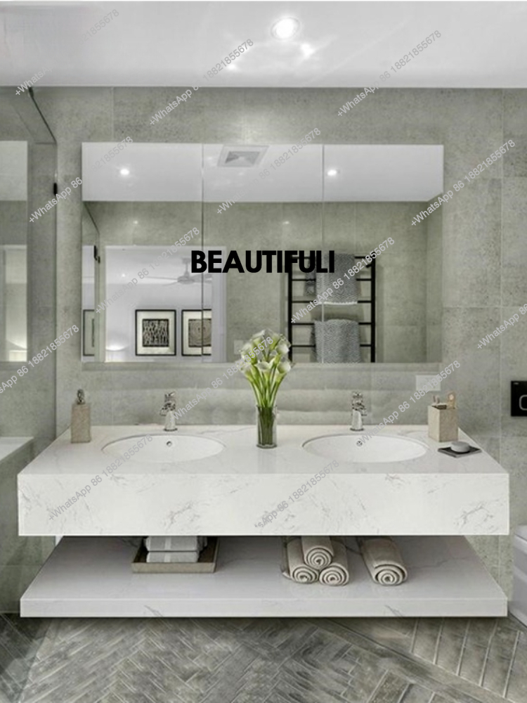 Home Bathroom Vanity Combo - Modernes, luxuriöses, maßgeschneidertes Hotelhaus, komplettes Set,