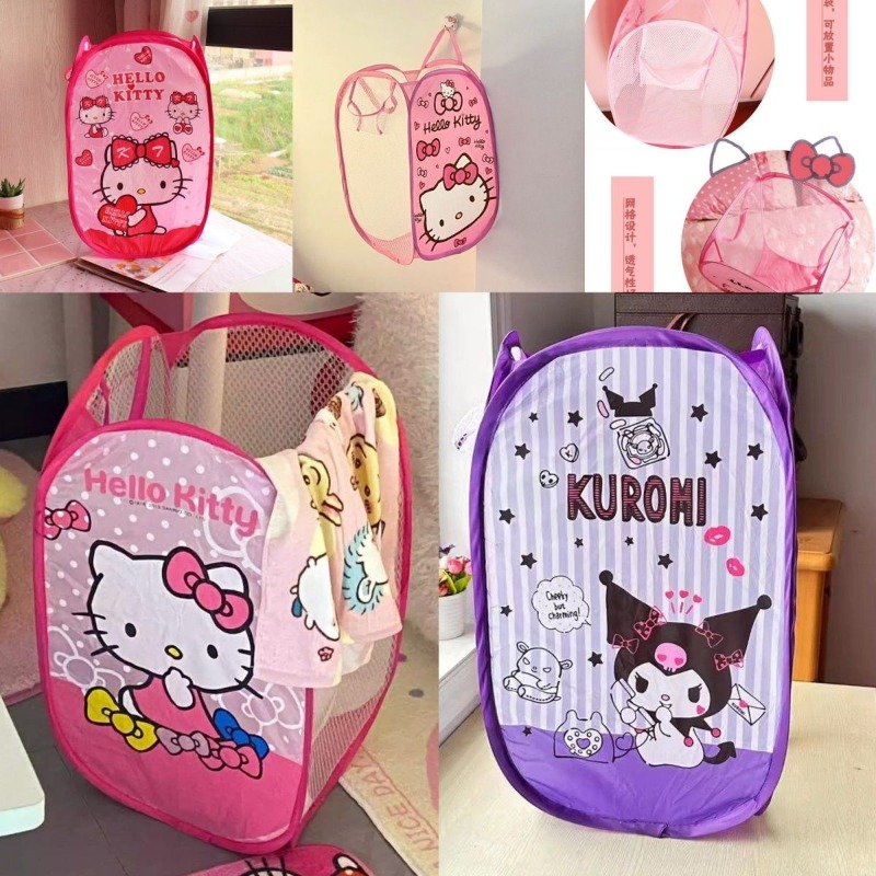 Kawaii Cartoon Faltbarer Wäsch – Home Edit Bathroom Storage Bewertung und Preis