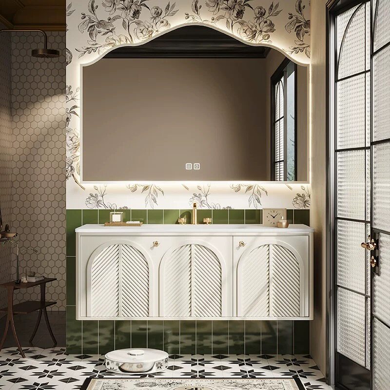 Einzigartiger wasserdichter Ba – Home Bathroom Vanity Combo Bewertung und Preis