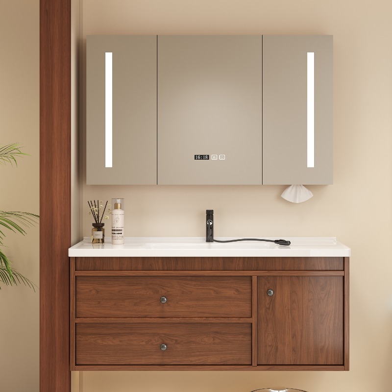 Badezimmerschrank, weiß, Wohnz – Home Bathroom Vanity Combo Bewertung und Preis