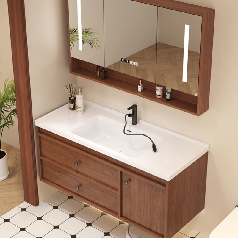 Badezimmerschrank, weiß, Wohnz – Home Bathroom Vanity Combo Bewertung und Preis