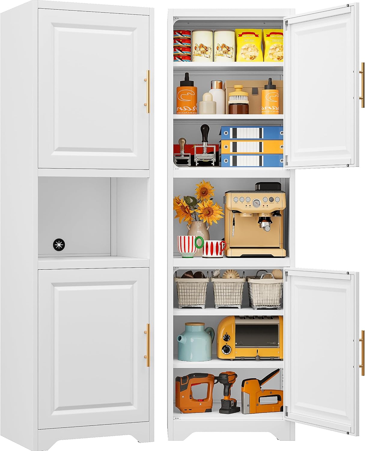 67 Zoll hoher, schmaler Aufbew – Home Bathroom Organizer Bewertung und Preis
