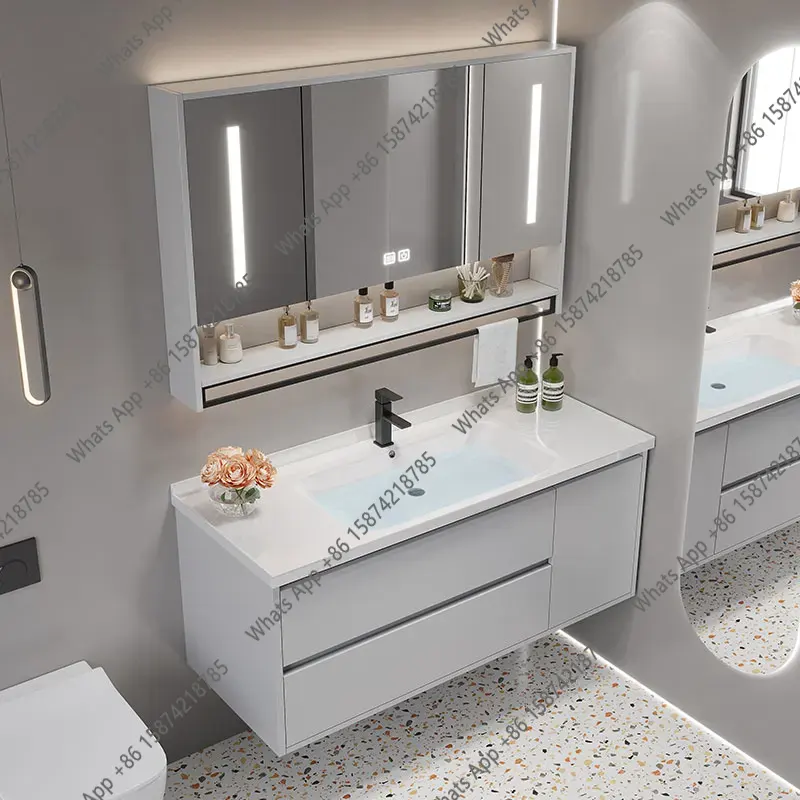 J Vintage Badezimmermöbel mit  – Home Bathroom Vanity Combo Bewertung und Preis