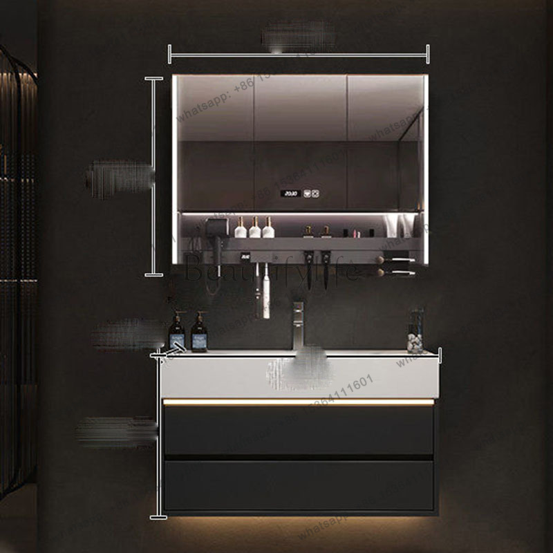 YJ Luxus-Schubladenschrank, Pa – Home Bathroom Vanity Combo Bewertung und Preis