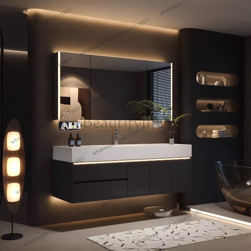 YJ Luxus-Schubladenschrank, Pa – Home Bathroom Vanity Combo Bewertung und Preis