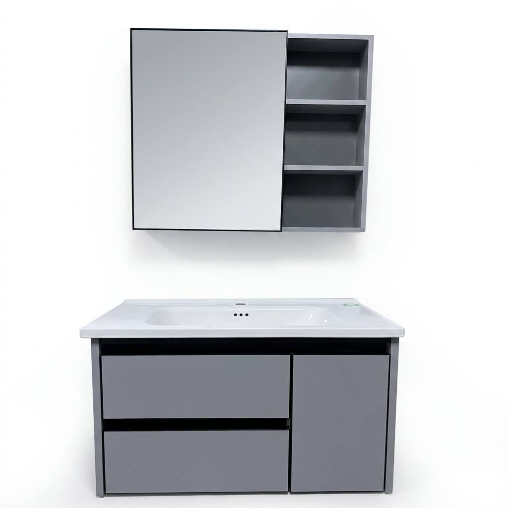 Badezimmerschrank Moderner Umw – Home Bathroom Vanity Combo Bewertung und Preis